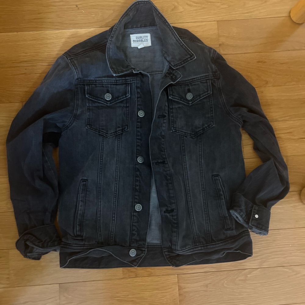 Black Denim Jean Jacket